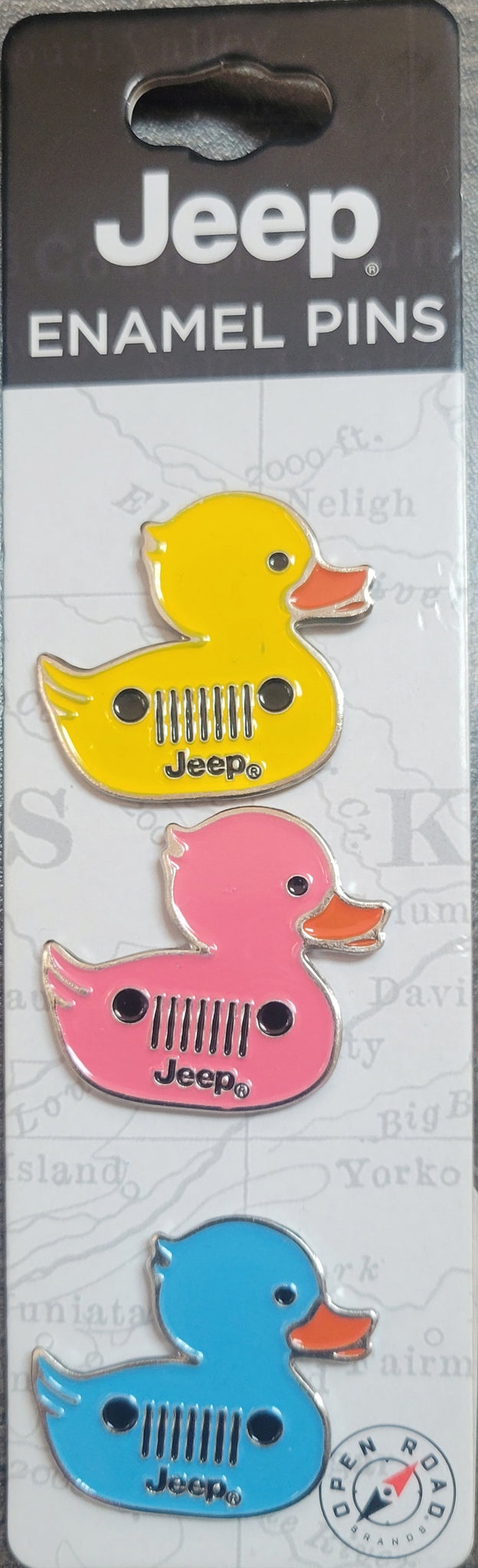 Jeep Duck Enamel Pins