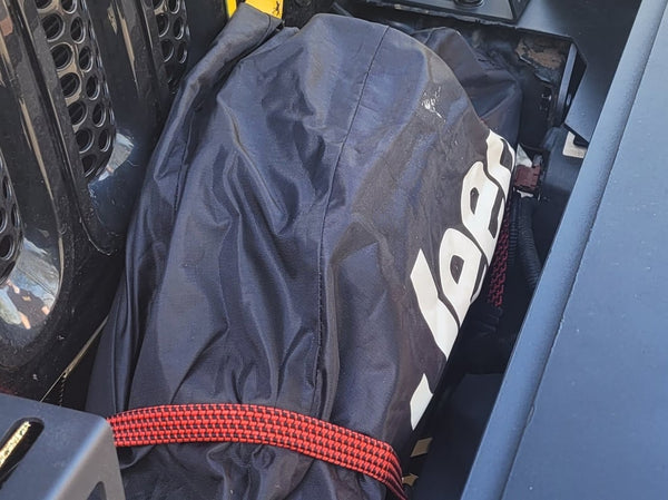 Jeep Licensed by RedRock Winch Cover with Jeep Logo