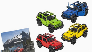 DIE-CAST 2018 JEEP WRANGLER CAMO HARD TOP