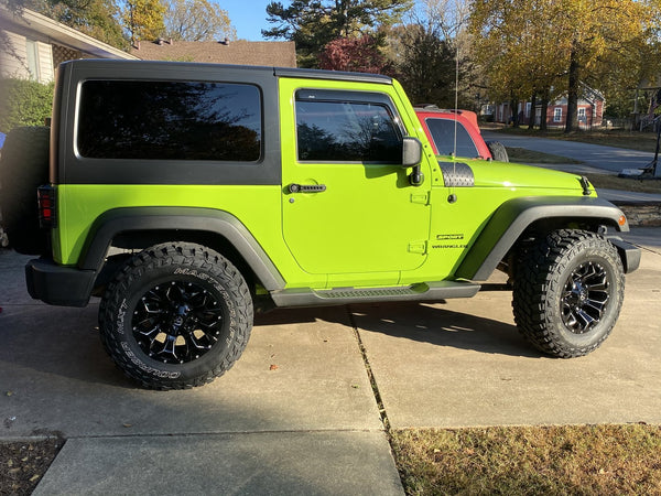 Fuel® Off-Road D576179026 Assault Wheel in 17x9 with 4.5in Backspace Gloss Black for 07-24 Jeep Wrangler JK, JL, & Gladiator JT