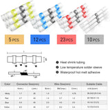 50pcs Solder Seal Wire Connector Kit