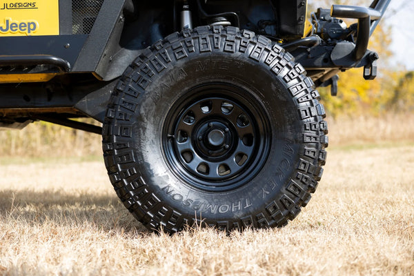 Steel Wheel Black | 15x10 | 6x5.5 | 4.25 Bore | -39