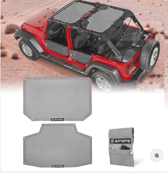 Jeep Wrangler SunShade Top for JK 4D