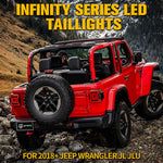 Jeep Wrangler JL Tail Lights | Infinity Series