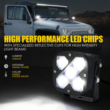 3" LED Light Pods | X-Beam Series
