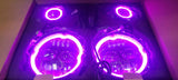 9-Inch RGB-W Headlights with DRL & Halo