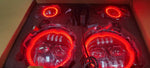 9-Inch RGB-W Headlights with DRL & Halo