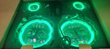 9-Inch RGB-W Headlights with DRL & Halo
