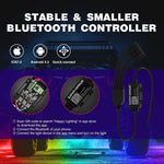 LED RGB Rock Lights Bluetooth Underglow Multicolor Neon (8 Pods)