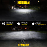 7" RGB Headlights with Chasing Halo | Exhibit Series