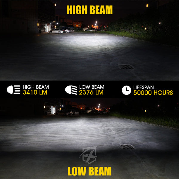 7" RGB Headlights with Chasing Halo | Exhibit Series