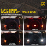 Jeep Wrangler JKU High Mount Series Brake Light