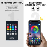 Truck Bed RGB LED Light 8 Pod Set | Focal Series