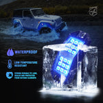 Multi-Color RGB-W LED Rock Lights | Discovery Plus Series