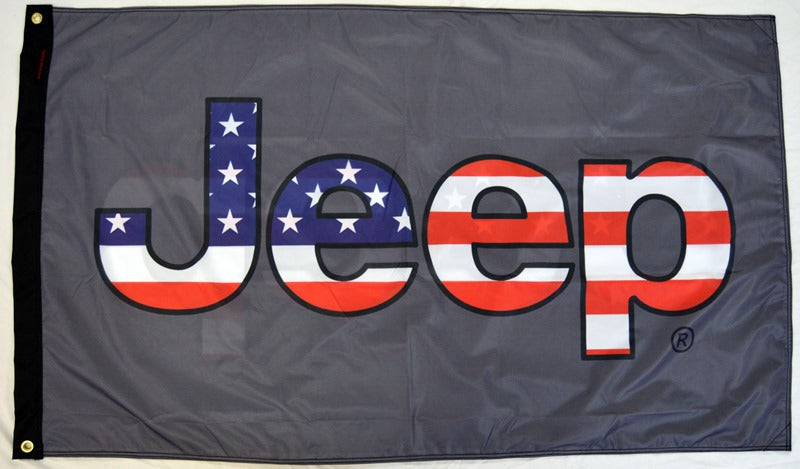 3×5′ Jeep USA Flag blue