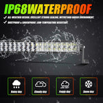 NEW 52 INCH V-PRO SERIES STRAIGHT RGBW COLOR CHANGING OFF ROAD LED LIGHT BAR