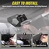 Ditch Light Brackets Hood Hinges Mount Bracket Kit for Auxiliary Offroad LED Pod Light