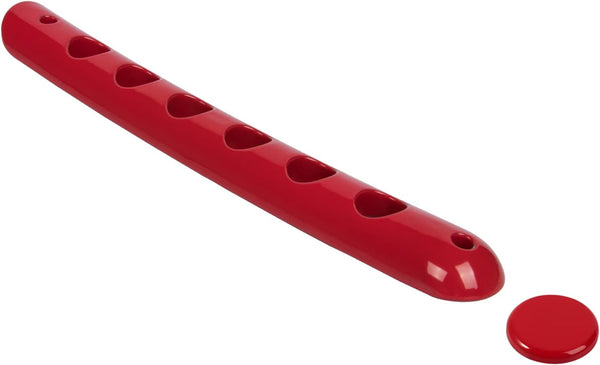 Side Door handle insert Grab Handle & Push Button Knobs Cover Trim Fit for Jeep Wrangler JK JKU 2007-2018(Red)