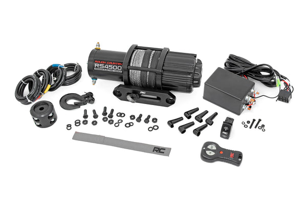 4500-LB Winch W/ Remote UTV | Synthetic Rope 215 reviews26 Q&ASKU: RS4500SA  Brand: Rough Country