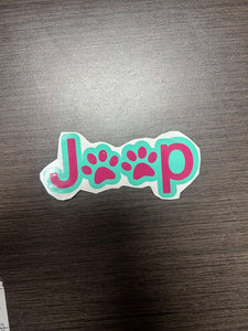 Juliana Jeep Stickers
