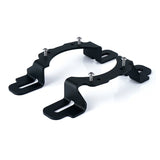 Xprite 4" Fog Light Mounting Bracket for 2013-2018 Jeep Wrangler JK Hard Rock/10A Bumper and JL