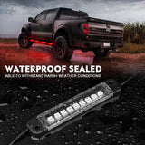 Truck Bed RGB LED Light 8 Pod Set | Focal Series