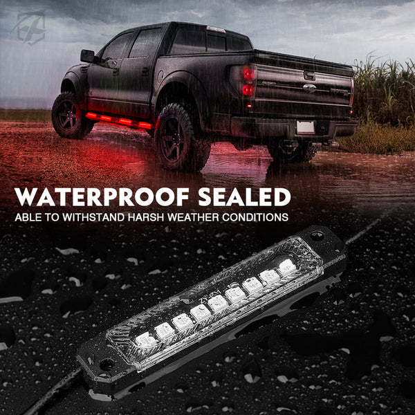 Truck Bed RGB LED Light 8 Pod Set | Focal Series