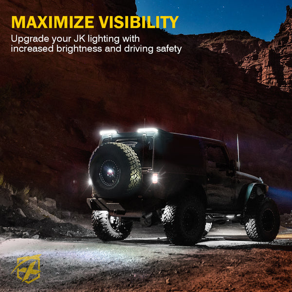Jeep Wrangler JKU High Mount Series Brake Light