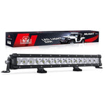 20" 75W 9000LM Osram P8/5W Chips Slim Spot/Flood LED Light Bar