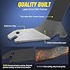 Ditch Light Brackets Hood Hinges Mount Bracket Kit for Auxiliary Offroad LED Pod Light