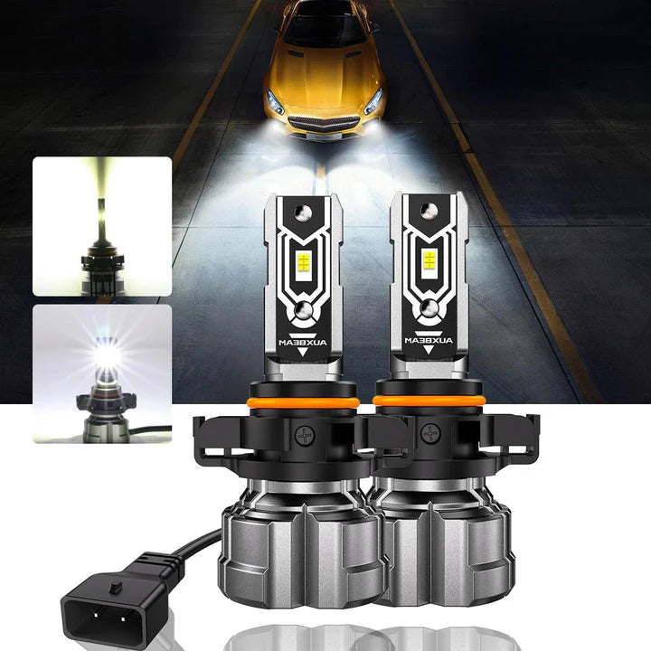 5202 5201 PS24W H16EU LED Fog Light/DRL Bulbs 50W 10000LM 6500K Cool White Q5 Series | 2 Bulbs