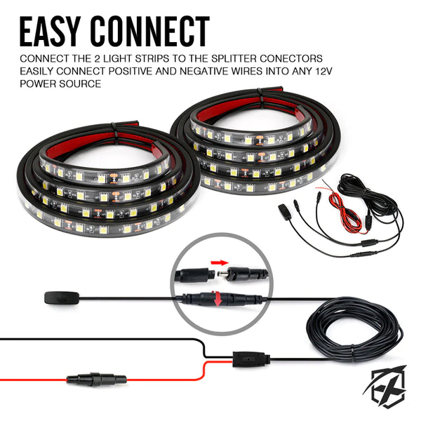 Spire 2 Series LED Truck Bed Light Strips