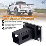 Xprite Aluminum Trailer Hitch Cover for 2" Receivers