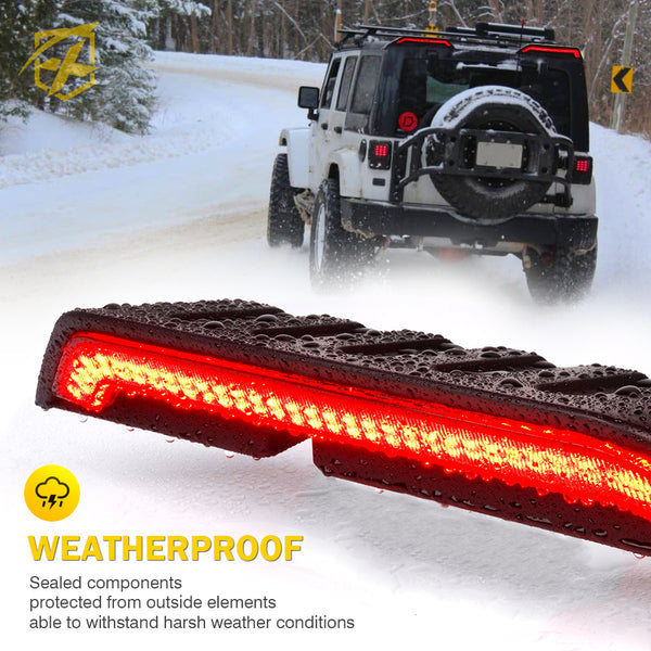 Jeep Wrangler JKU High Mount Series Brake Light