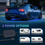 RGB Underbody Glow Kit with Bluetooth Control | Warfare Series