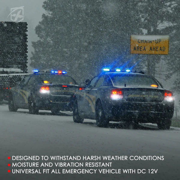 Conceal Series LED Hide-A-Way Emergency Strobe Light