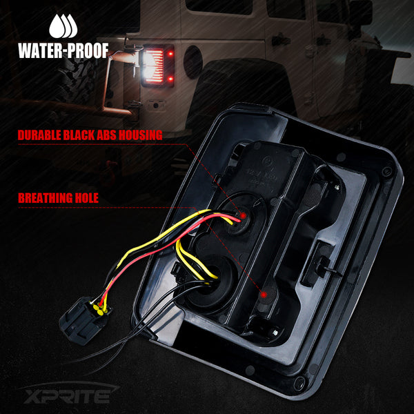 Jeep Wrangler JK LED Tail Lights | Linear Series