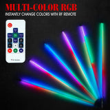 Xprite Remote Control RGB Whip Light with Dancing Light Effects