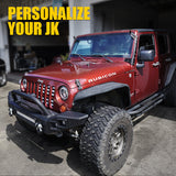 xprite  50" Jeep Wrangler JK Light Bar Mounting Brackets | Mamba Series