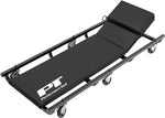 Performance Tool W85005 40-Inch 6 Caster Creeper with Adjustable Cushioned Headrest , Black