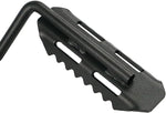 Xprite Steel Front Foot Pegs Rest Pedal for 2007-2018 Jeep Wrangler JK 2DR JKU 4DR - 1 Pair