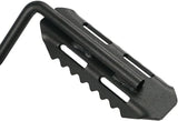 Xprite Steel Front Foot Pegs Rest Pedal for 2007-2018 Jeep Wrangler JK 2DR JKU 4DR - 1 Pair