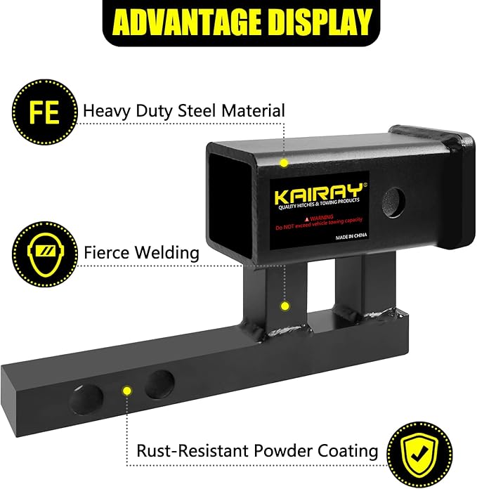 1-1/4 inch to 2 inch Hitch Adapter