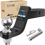 Hitch Ball Mount with 2" Ball (2" Shank, 7500 lbs, 4" Drop)