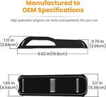 Engine Hood Hinge Cover Trim Exterior Accessories Decoration for 2018-2022 Jeep Wrangler JL JLU Sports Sahara Freedom Rubicon Unlimited Gladiator JT 2-Door & 4-Door