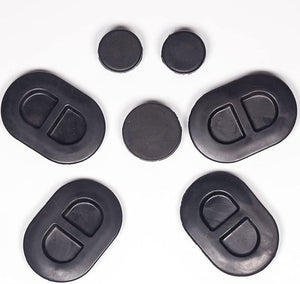 68194821 68194821AA Compatiable with 2007-2018 Jeep Wrangler JL JK JKU Floor Pan Drain Rubber Plug(4PCS) and Tailgate Rubber Plugs(3PCS),Totally 7 Pack.