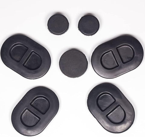 68194821 68194821AA Compatiable with 2007-2018 Jeep Wrangler JL JK JKU Floor Pan Drain Rubber Plug(4PCS) and Tailgate Rubber Plugs(3PCS),Totally 7 Pack.