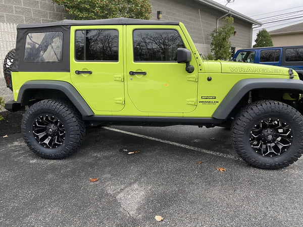 Fuel® Off-Road D576179026 Assault Wheel in 17x9 with 4.5in Backspace Gloss Black for 07-24 Jeep Wrangler JK, JL, & Gladiator JT