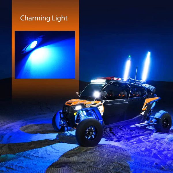 Blue LED Rock Lights