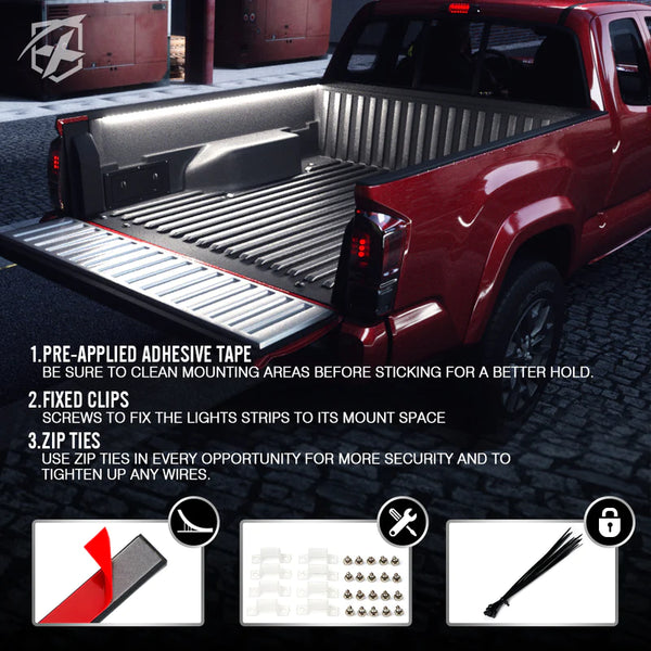 Spire 2 Series LED Truck Bed Light Strips